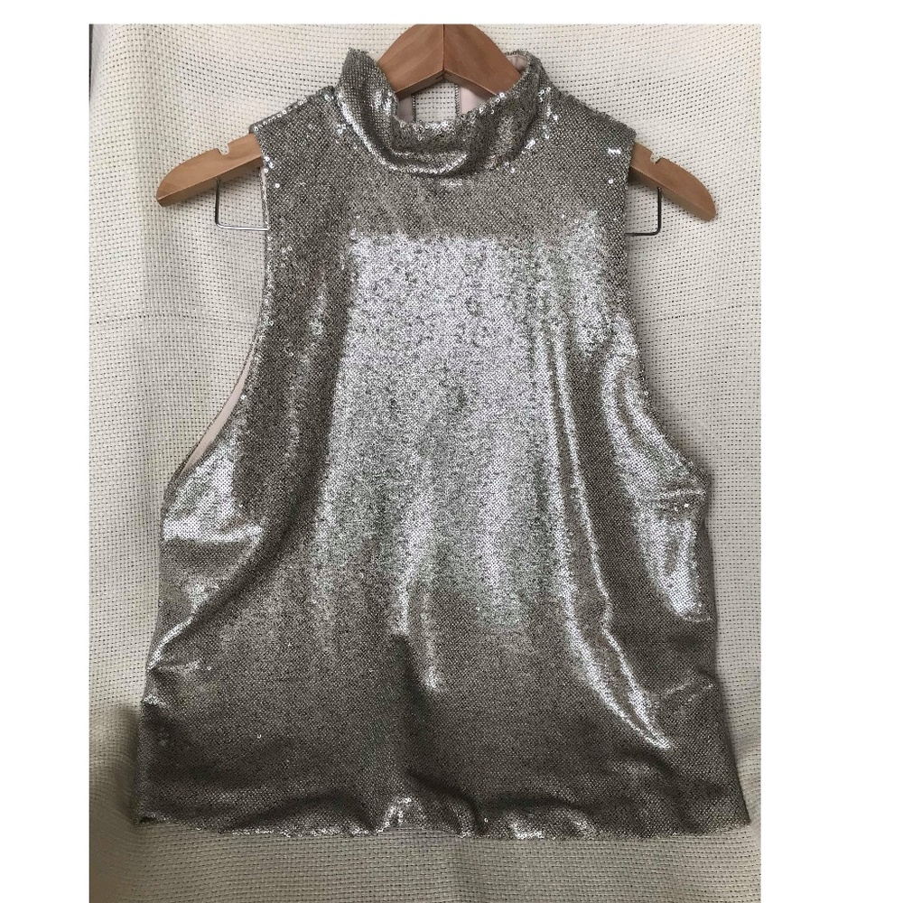 Forever 21 Sleeveless Sequin Top